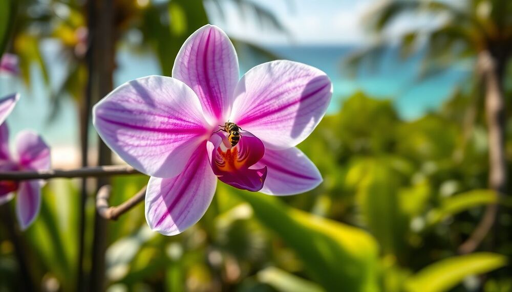 Une orchidée sans bourdon sur l’île trouve une guêpe et se perd Une orchidée sans bourdon sur l’île trouve une guêpe et se perd