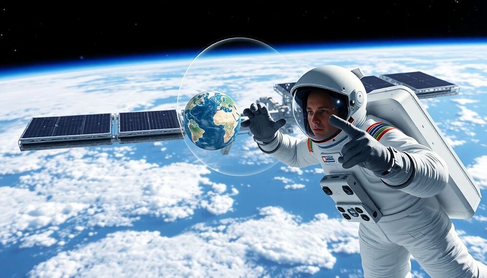 Une simulation impressionnante explique pourquoi la Station spatiale internationale ne tombe pas sur Terre, bien qu’elle soit en chute libre