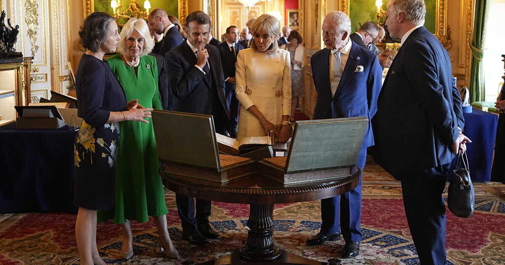 Les Macron à Windsor : Découvrez quelle célèbre personnalité française était aussi présente Les Macron à Windsor : Découvrez quelle célèbre personnalité française était aussi présente