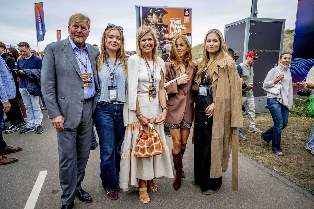 Amalia, Alexia et Ariane, princesses au style éclatant lors du Grand Prix de Formule 1