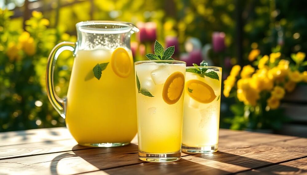 Citronnade Maison : la Boisson Parfaite et Légère pour les Journées Ensoleillées