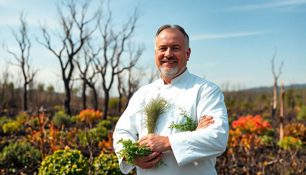 Dans l’Aude, le chef Gilles Goujon aspire à « reconstruire cette belle région » ravagée par les incendies Dans l’Aude, le chef Gilles Goujon aspire à « reconstruire cette belle région » ravagée par les incendies