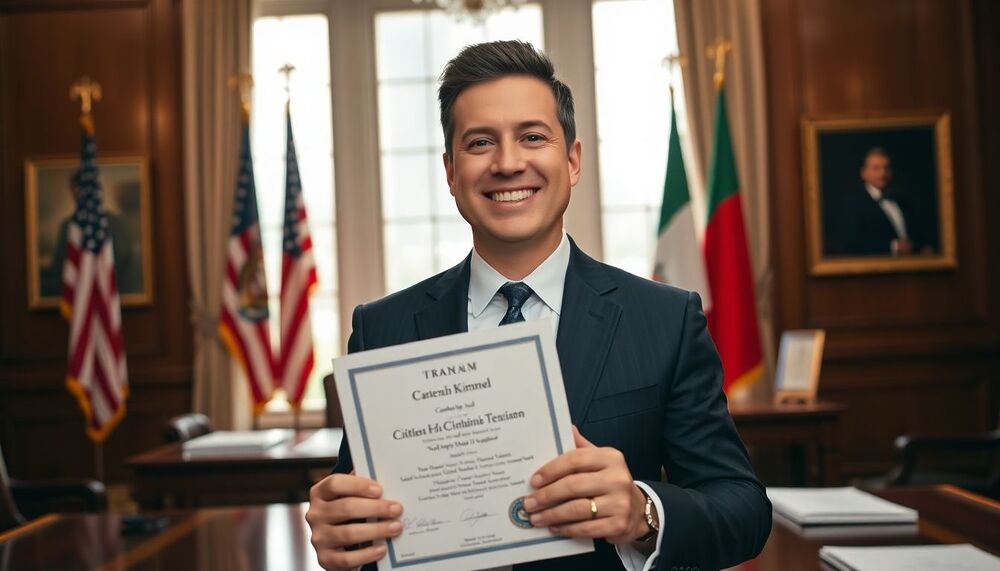 Jimmy Kimmel obtient la citoyenneté italienne durant la présidence de Trump Jimmy Kimmel obtient la citoyenneté italienne durant la présidence de Trump