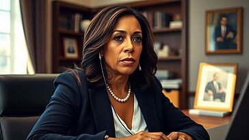 Kamala Harris révèle une raison troublante pour laquelle elle utilise uniquement des écouteurs filaires, suscitant des débats