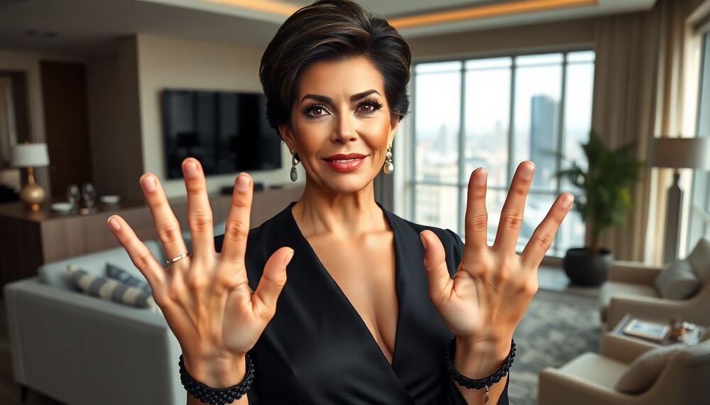 Kris Jenner Raillée pour Avoir Six Doigts Comme Kylie et Kim Kris Jenner Raillée pour Avoir Six Doigts Comme Kylie et Kim