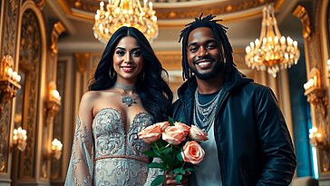 La princesse de Dubaï, qui a divorcé par un post Instagram, est désormais fiancée au rappeur French Montana