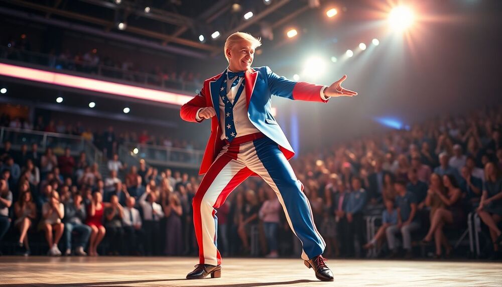 La version israélienne de « Danse avec les Stars » propose une danse rendant hommage à Donald Trump La version israélienne de « Danse avec les Stars » propose une danse rendant hommage à Donald Trump