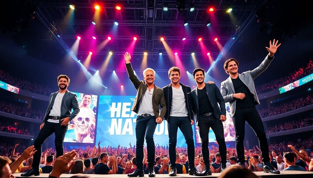 Les Backstreet Boys salués pour avoir uni une nation grâce à l’annonce de leur tournée importante