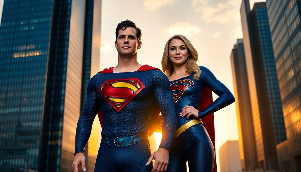 Première Photo de Superman et Supergirl Ensemble dans le DCU par James Gunn Première Photo de Superman et Supergirl Ensemble dans le DCU par James Gunn