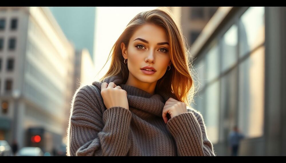 Pull Noué autour des Épaules : Gigi Hadid Montre Comment le Porter avec Style et Élégance