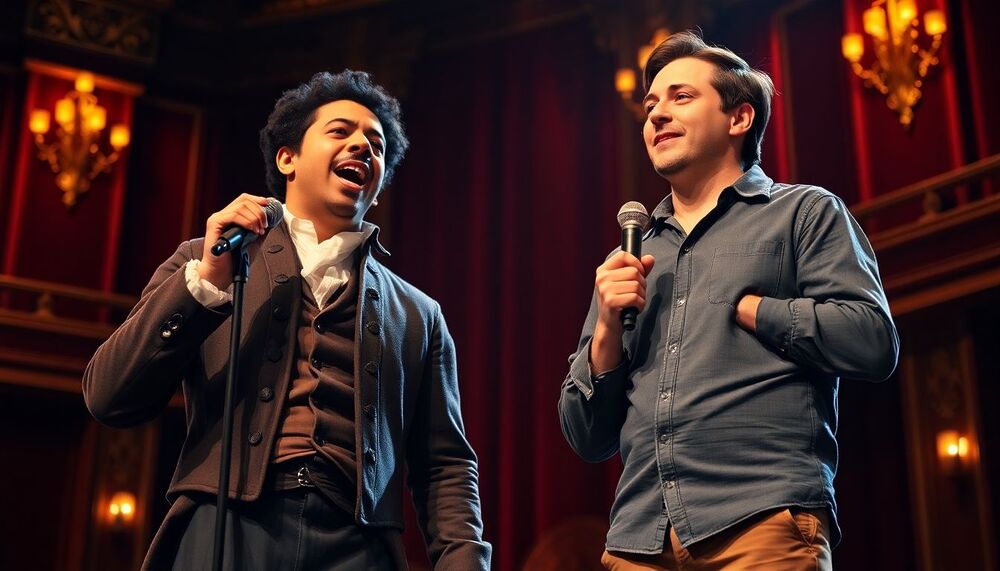 Regardez Lin-Manuel Miranda et Jimmy Fallon interpréter un medley d’Hamilton Regardez Lin-Manuel Miranda et Jimmy Fallon interpréter un medley d’Hamilton