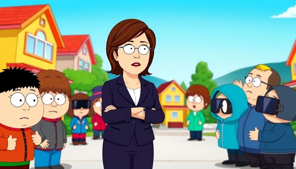 South Park semble réagir après que Kristi Noem traite les créateurs de ‘sexistes’ pour avoir critiqué son apparence