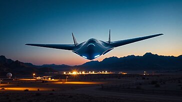 Un avion ultra-secret observé survolant la Zone 51, validant une rumeur persistante