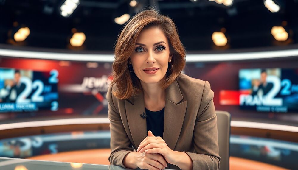 Virna Sacchi : Portrait de la journaliste joker de Julian Bugier au JT 13 Heures de France 2 Virna Sacchi : Portrait de la journaliste joker de Julian Bugier au JT 13 Heures de France 2