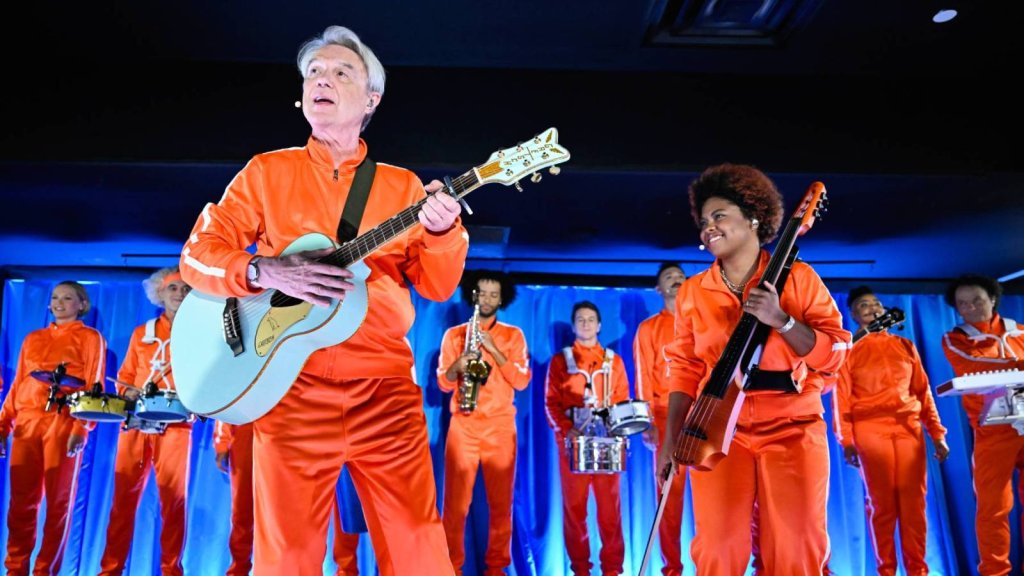 David Byrne chante sa nouvelle chanson « What Is The Reason for It ? » Dans l’émission de Fallon David Byrne chante sa nouvelle chanson « What Is The Reason for It ? » Dans l’émission de Fallon