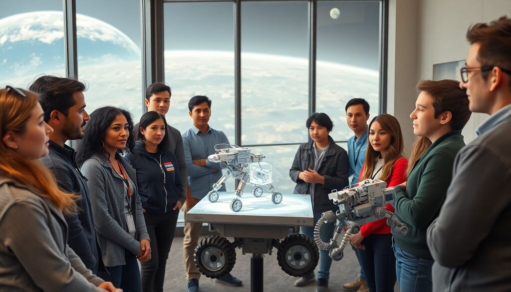La NASA lance un défi étudiant : recherche d’idées pour des robots bâtisseurs lunaires