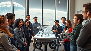 Défi étudiant de la NASA : Idées pour des robots bâtisseurs sur la Lune recherchées