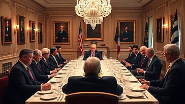 Donald Trump a invité les PDG de Big Tech à un dîner à la Maison Blanche. Voici un aperçu du plan de table