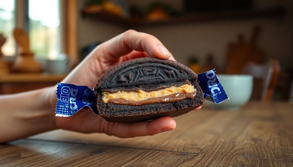 J’ai essayé la nouvelle collaboration entre Oreo et Reese’s, élaborée sur trois ans J’ai essayé la nouvelle collaboration entre Oreo et Reese’s, élaborée sur trois ans