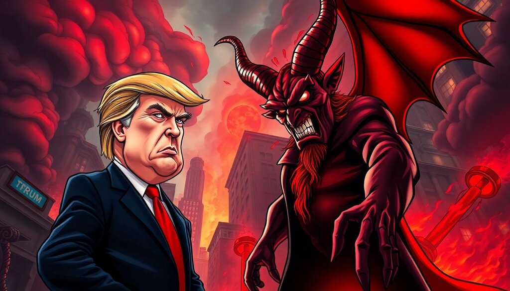 South Park intensifie son conflit avec Trump, où le président rend Satan enceinte dans un épisode audacieux
