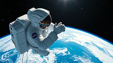 Un astronaute de la NASA prend une photo impressionnante depuis l’espace qui nous fait réaliser notre petitesse