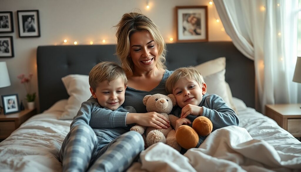 Une star de la télé-réalité explique pourquoi ses enfants de 9 et 11 ans dorment toujours avec elle Une star de la télé-réalité explique pourquoi ses enfants de 9 et 11 ans dorment toujours avec elle