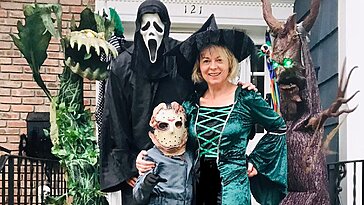 Les décorations d’Halloween nous rapprochaient, mes enfants et moi. Seul cette année, je ressens leur absence