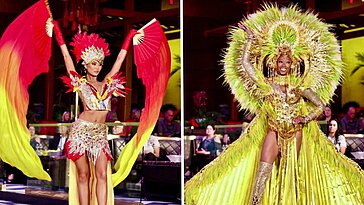 Explorez les 27 costumes d’État les plus audacieux du concours Miss USA 2025