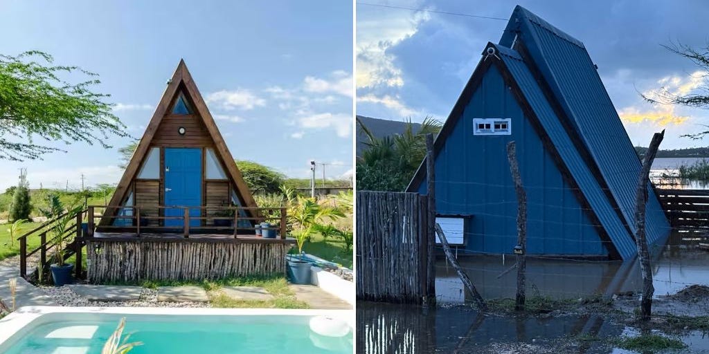 Je loue une cabane en bord de mer en Jamaïque, mais elle est inondée avant la haute saison Je loue une cabane en bord de mer en Jamaïque, mais elle est inondée avant la haute saison