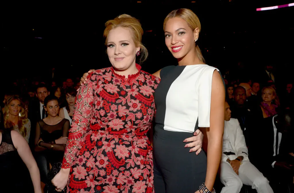 Adele partage son échange émouvant avec Beyoncé après sa victoire aux Grammy Awards