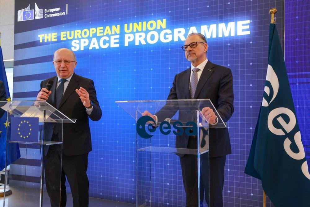 Airbus, Leonardo et Thales s’allient pour le leadership européen dans le domaine spatial