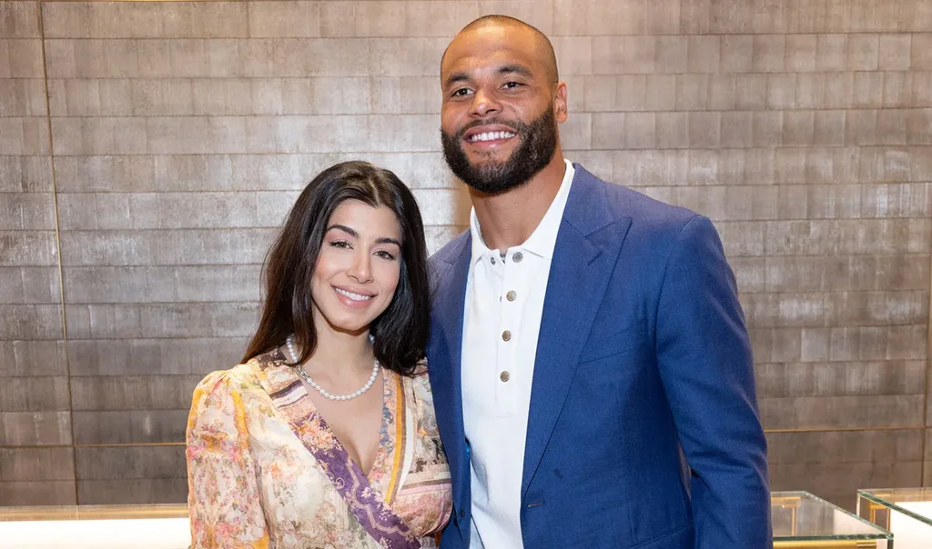 Dak Prescott révèle le prix impressionnant de la bague de fiançailles de Sarah Jane Ramos Dak Prescott révèle le prix impressionnant de la bague de fiançailles de Sarah Jane Ramos