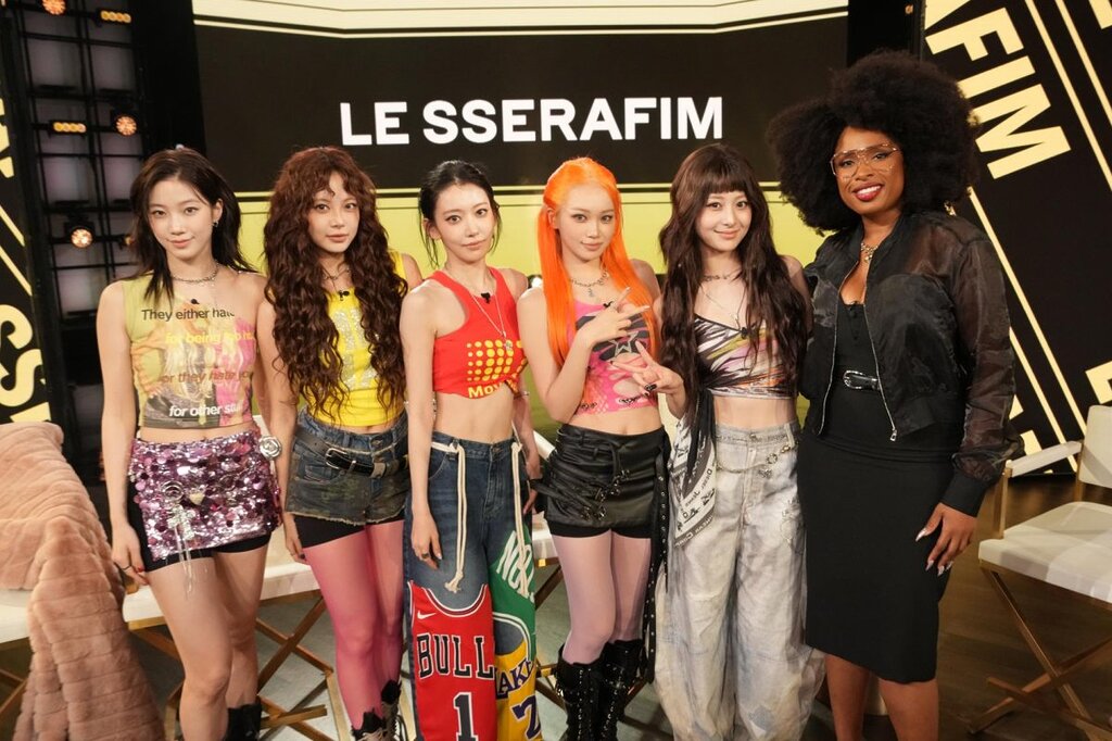 Le groupe Le Sserafim chante « Spaghetti » dans le Jennifer Hudson Show : découvrez la prestation