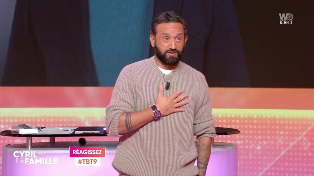 Cyril Hanouna parle à Daniel Riolo : Géraldine Maillet soutient son compagnon dans « Tout beau, tout neuf »
