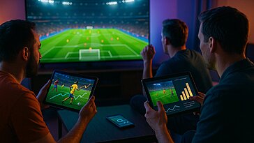 Les services de streaming de football comme moteur de croissance des paris en direct
