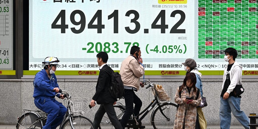 Les actions technologiques et de semi-conducteurs baissent en Asie, les investisseurs réévaluant le boom de l’IA Les actions technologiques et de semi-conducteurs baissent en Asie, les investisseurs réévaluant le boom de l’IA