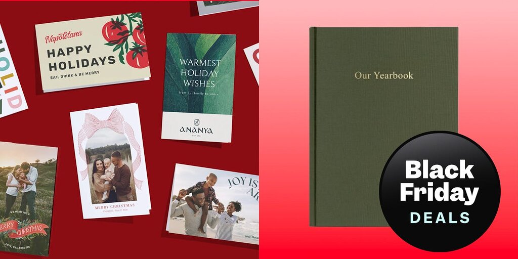 Profitez des offres sur cartes de Noël et albums photo pour Black Friday : jusqu’à 60 % chez Shutterfly, Minted, Vistaprint, etc Profitez des offres sur cartes de Noël et albums photo pour Black Friday : jusqu’à 60 % chez Shutterfly, Minted, Vistaprint, etc