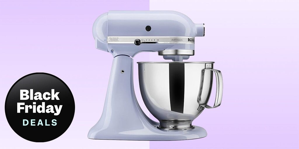 Découvrez les offres KitchenAid pour le Black Friday : robots pâtissiers jusqu’à 40 % de réduction