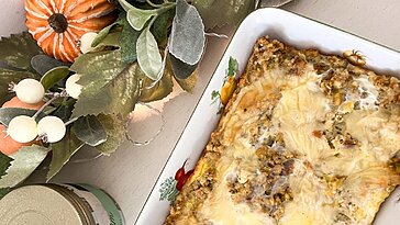 Chaque année, nous attendons avec impatience le brunch de ma mère pour savourer les restes de farce