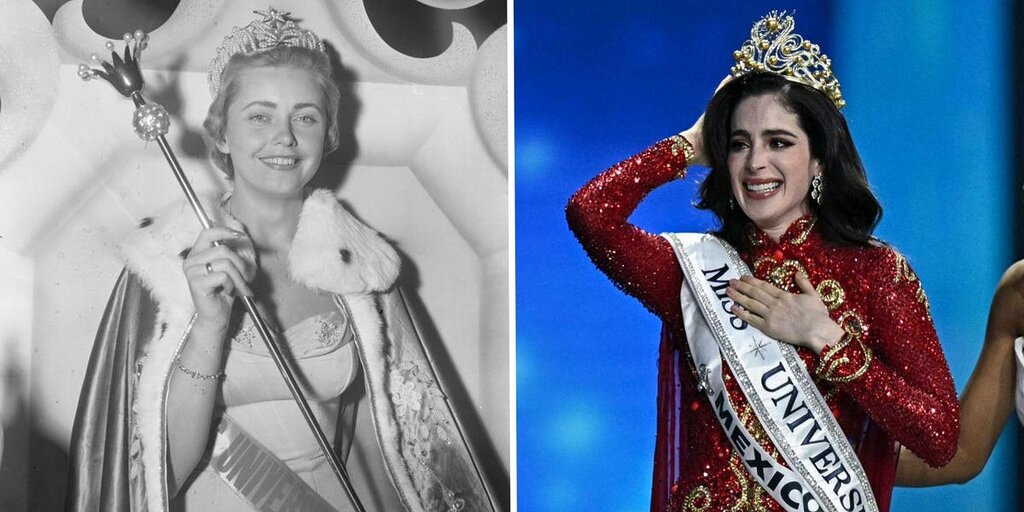 Des photos montrent l’évolution des robes victorieuses du concours Miss Univers au fil des ans