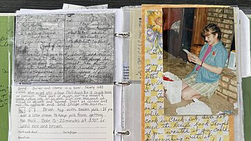 Il y a 22 ans, ma mère m’a offert un précieux cadeau : un livre de recettes familiales manuscrit