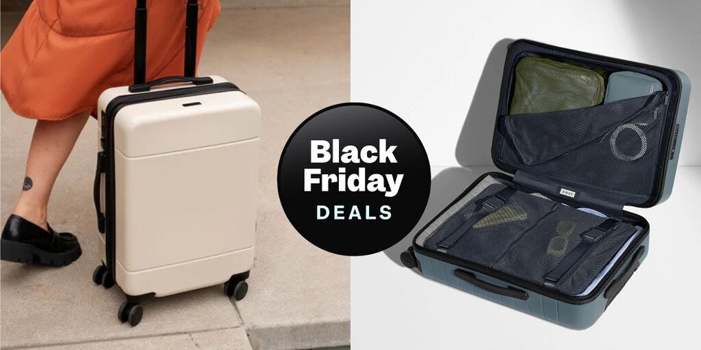 Profitez de réductions exceptionnelles sur les bagages Black Friday : jusqu’à 60 % chez Away, Monos, Samsonite et plus Profitez de réductions exceptionnelles sur les bagages Black Friday : jusqu’à 60 % chez Away, Monos, Samsonite et plus