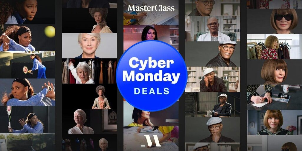 Profitez de 50 % de réduction sur tous les abonnements annuels lors du Cyber Monday MasterClass
