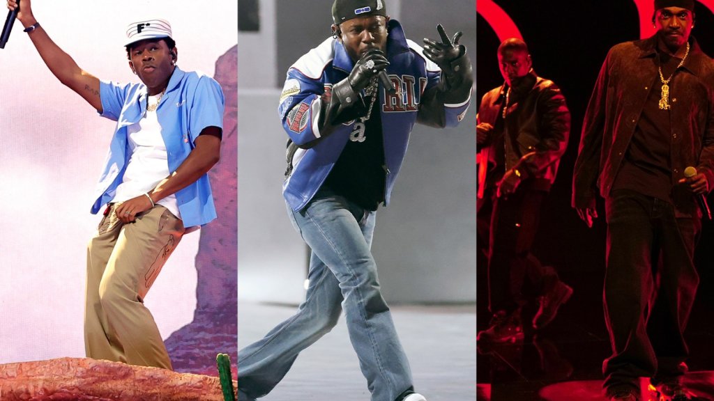 Kendrick Lamar, Tyler, The Creator et Clipse sont en lice pour l’album de l’année