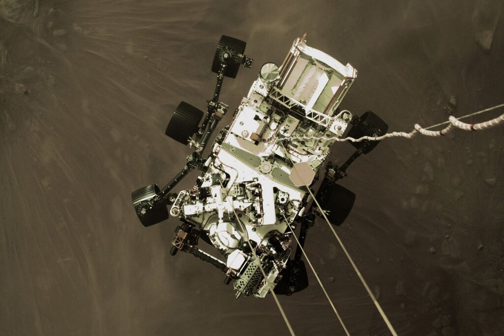 Le rover de la NASA détecte un mini-éclair sur Mars