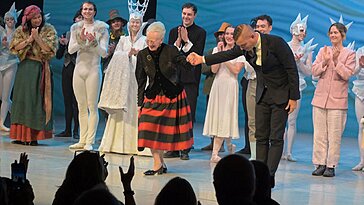 Margrethe du Danemark et Sonja de Norvège se retrouvent pour La Reine des neiges