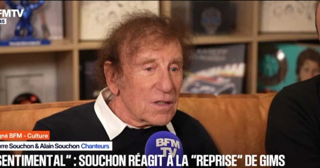 Alain Souchon ému par la reprise de son titre emblématique par Gims : « Ça me touche »
