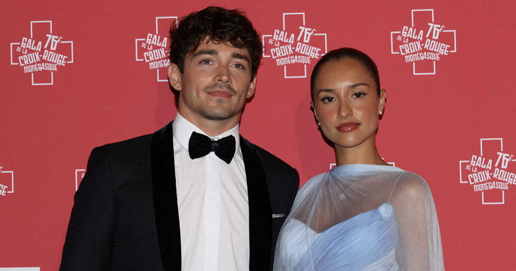 Charles Leclerc annonce ses fiançailles avec Alexandra Saint Mleux, sa compagne