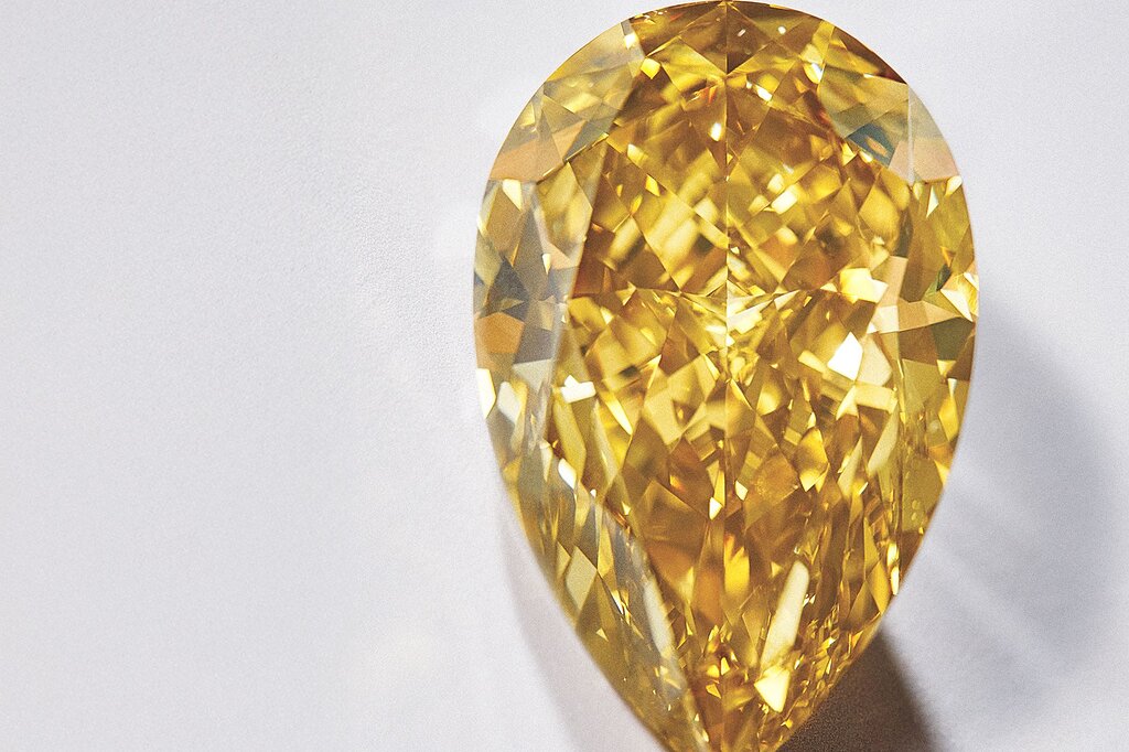 L’incroyable périple d’un diamant jaune