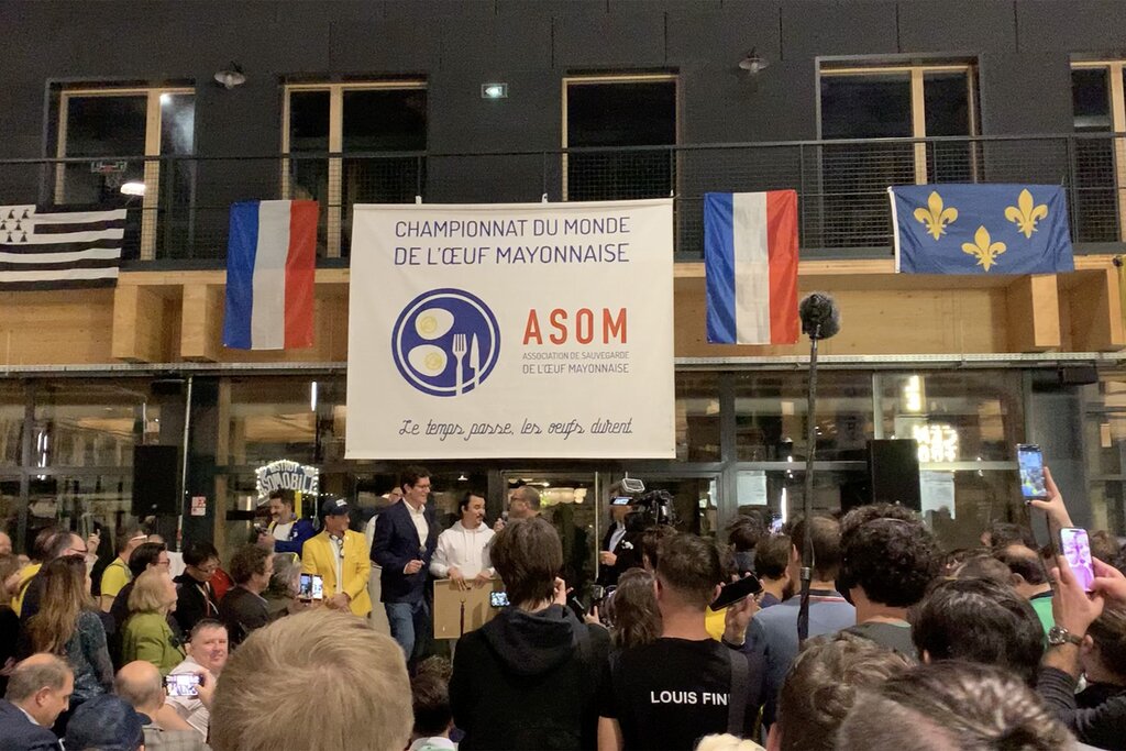 Dans les coulisses du championnat d’œuf-mayo